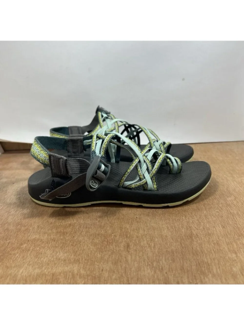 Chaco Women’s Size 8 Waterproof Hiking Sandals Blue Strappy